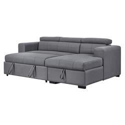 Sectional w/Storage and Pop Up Bed 75804-17/45 Image